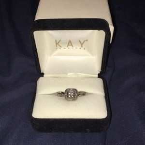 Kay Jewelers Diamond Ring. Princess Cut